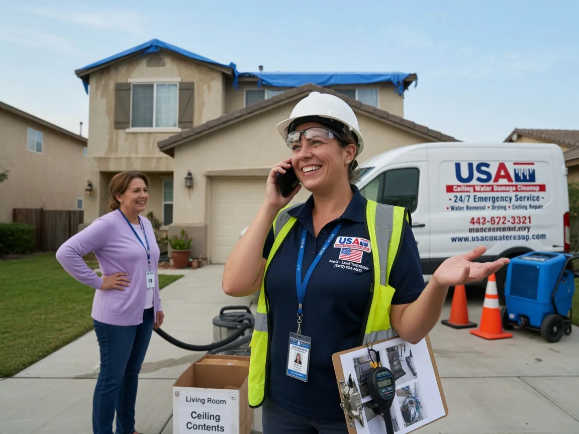 Ceiling Water Damage Restoration Carlton, TX FAQs